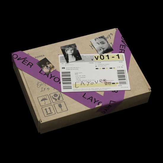 Cover for V (BTS) · V 'layover' (CD + Merch) [Int. Version 3] (2023)