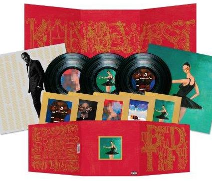 Cover for Kanye West · My Beautiful Dark Twisted Fantasy (LP) [Limited edition] (2010)