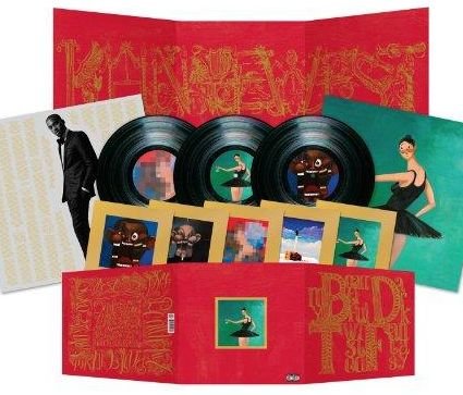 Cover for Kanye West · My Beautiful Dark Twisted Fantasy (LP) [Limited edition] (2010)