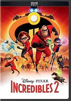 Cover for Incredibles 2 (DVD) (2018)