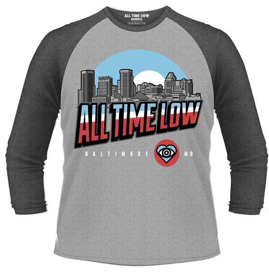 Cover for All Time Low · Baltimore (TØJ) [size XXL] [Grey edition] (2016)