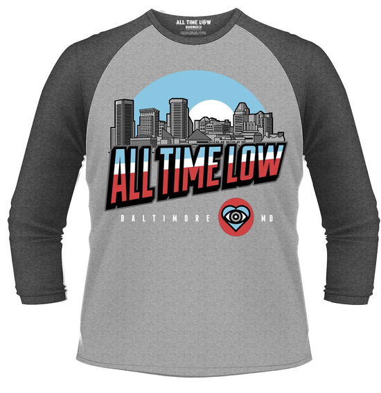 Cover for All Time Low · Baltimore (Kläder) [size XXL] [Grey edition] (2016)