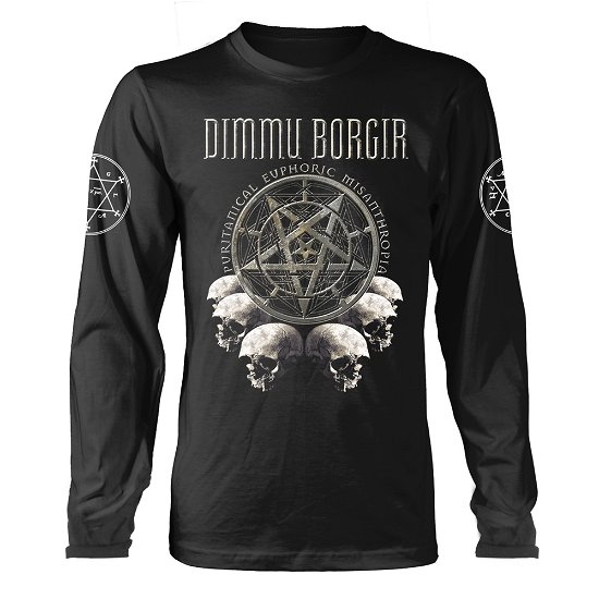 Cover for Dimmu Borgir · Puritanical Euphoric Misanthropia (Skulls) (Tröja) [size XL] (2024)
