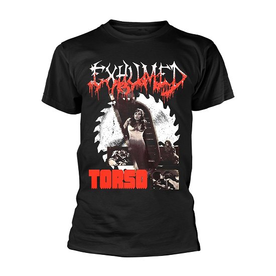 Cover for Exhumed · Torso (T-shirt) [size M] [Black edition] (2019)