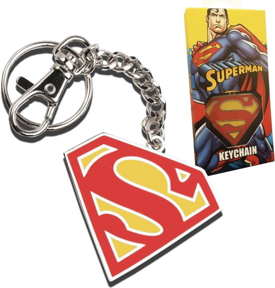 Superman Logo Keychain - Colour - Superman - Gadżety - SUPERMAN - 0812370014934 - 