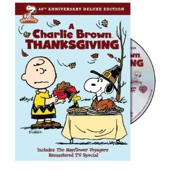 Cover for DVD · Charlie Brown Thanksgiving, a (DVD) (2013)