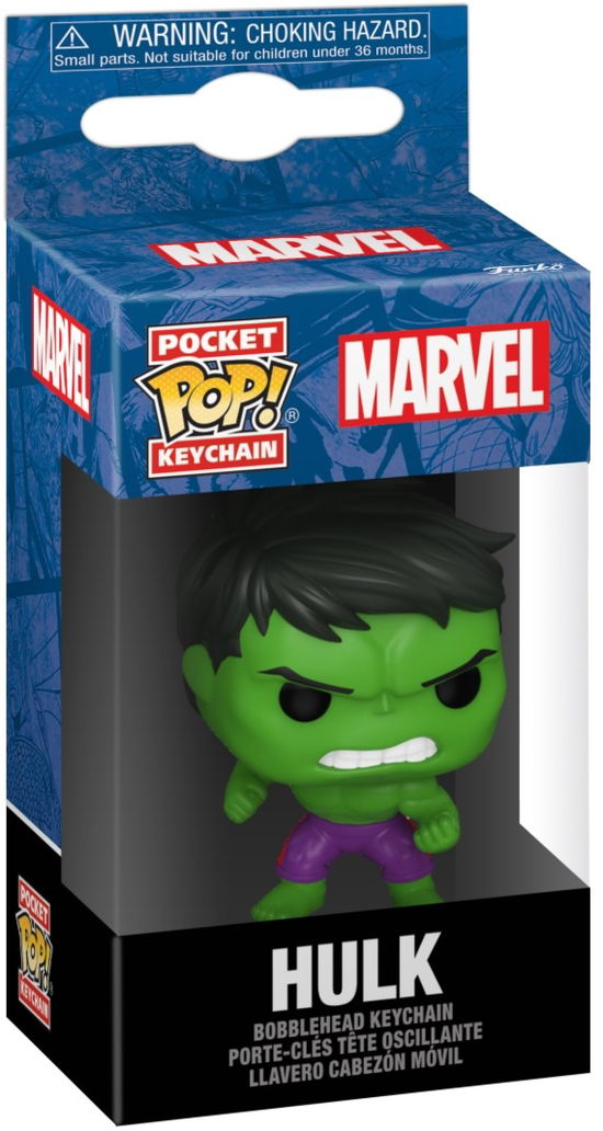 Funko Pop Keychain Marvel New Classics Hulk - Pop Keychain Marvel - Gadżety - Funko - 0889698824934 - 30 sierpnia 2024