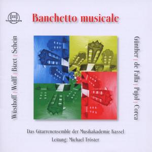 Banchetto Musicale - Wusthoff / Troster / Gitarrenensemble Akademie - Muziek - THOROFON - 4003913125934 - 6 augustus 2012