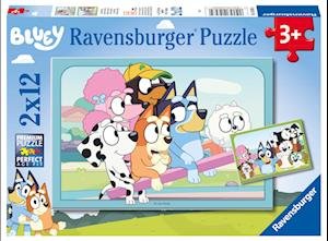 Cover for Ravensburger · Bluey Legpuzzel 2x12st. (Toys)