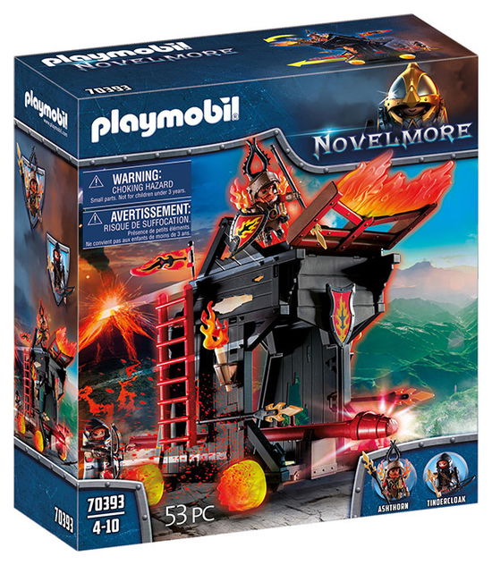 Cover for Playmobil · Burnham Raiders Vurige Stormram (MERCH)