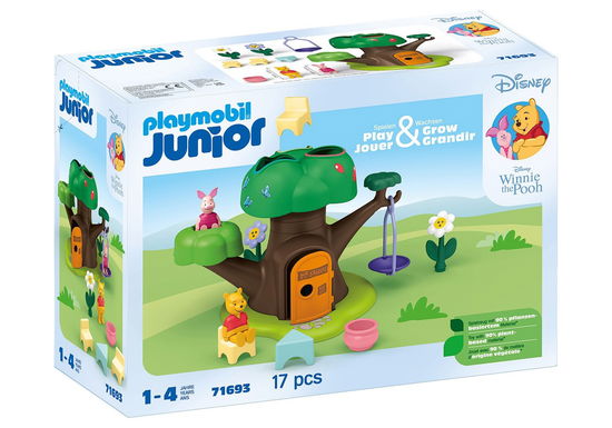 Cover for Playmobil · Junior &amp; Disney: Winnie The Pooh's &amp; Piglet's Tree Houseâ (71693) (Spielzeug)