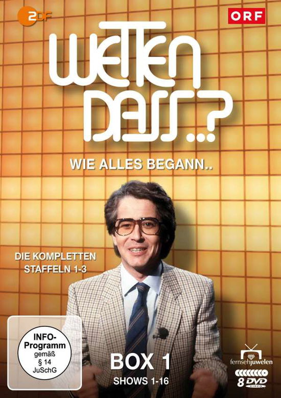 Cover for Frank Elstner · Wetten,dass..?-wie Alles Begann (Box 1: Shows 1 (DVD) (2019)