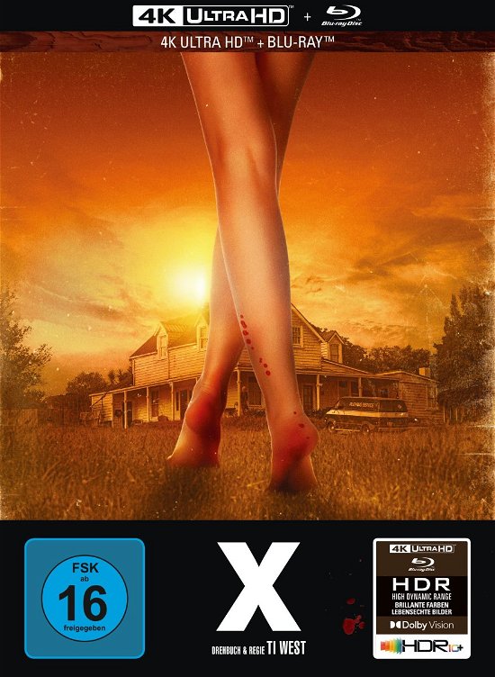 Cover for Ti West · X-limited Mediabook,cover B (Uhd-blu-ray+blu- (4K UHD Blu-ray) (2022)