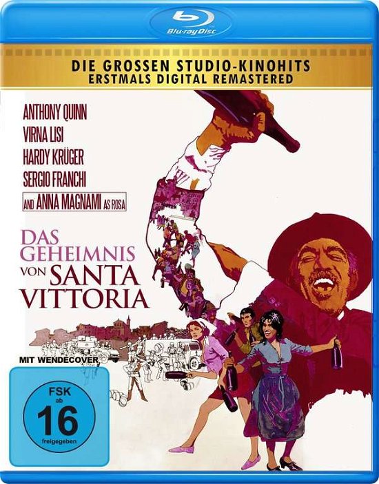 Cover for Quinn,anthony / Krüger,hardy / Magnani,anna · Das Geheimnis Von Santa Vittoria-kinofassung (Hd (Blu-ray) (2020)