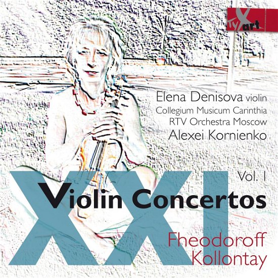 Cover for Kollontay / Denisova / Kornienko · Violin Concertos Xxi 1 (CD) (2017)