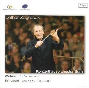 Cover for Webern / Schubert · In Sommerwind / Symphony No.8 (CD) (2010)