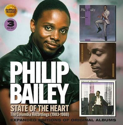 Cover for Philip Bailey · State Of The Heart - The Columbia Recordings 1983-1988 (CD) [Digipak] (2023)