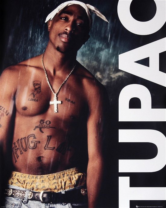 Cover for Tupac · Tupac - Rain (Poster Mini 40x50 Cm) (Leksaker)