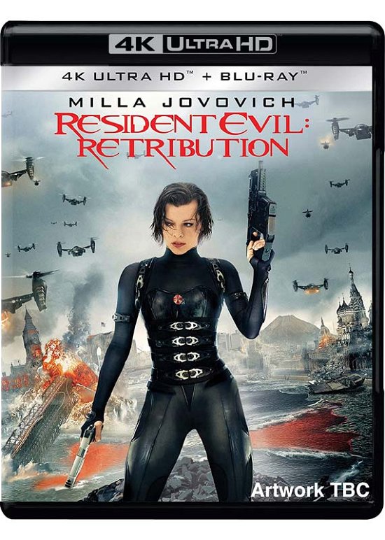 Cover for Resident Evil - Retribution (4 · Resident Evil - Retribution (4K UHD Blu-ray) (2021)