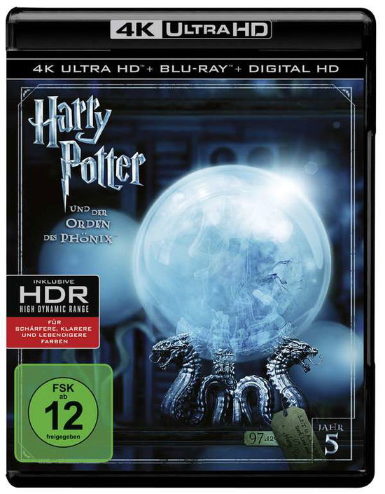 Cover for Daniel Radcliffe,rupert Grint,emma Watson · Harry Potter Und Der Orden Des Phönix (4K Ultra HD) (2017)