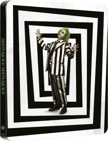 Cover for Beetlejuice Beetlejuice  (4K Ultra Hd + Blu-Ray) (4K Ultra HD/BD) [Steelbook edition] (2024)