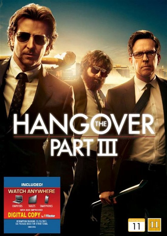 Cover for Hangover Part III (DVD) (2013)