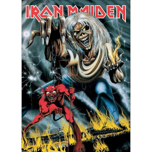 Cover for Iron Maiden · Iron Maiden Postcard: Number Of The Beast (Standard) (postkort)