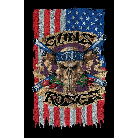Guns N' Roses Textile Poster: Flag - Guns N Roses - Merchandise -  - 5055339794934 - 