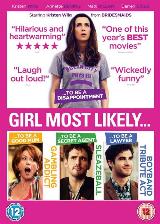 Cover for Girl Most Likely... · Girl Most Likely (DVD) (2014)