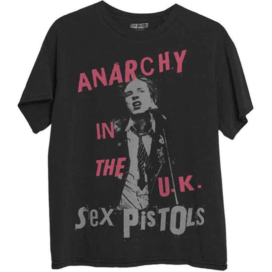 The Sex Pistols Unisex T-Shirt: Anarchy in the UK - Sex Pistols - The - Merchandise -  - 5056561044934 - July 28, 2022