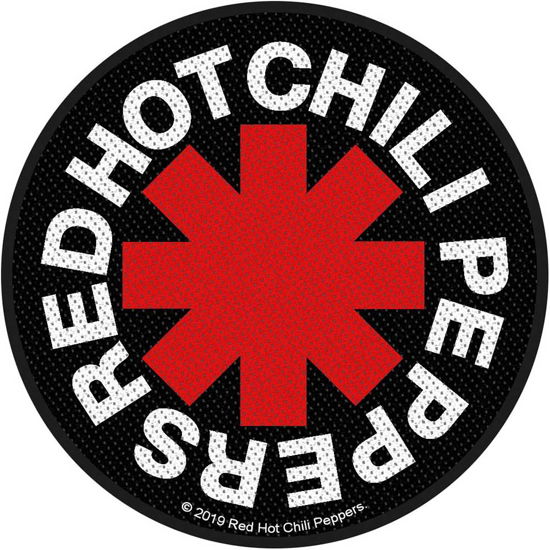Red Hot Chili Peppers Standard Woven Patch: Asterisk - Red Hot Chili Peppers - Produtos -  - 5056737249934 - 
