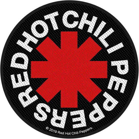 Red Hot Chili Peppers Standard Woven Patch: Asterisk - Red Hot Chili Peppers - Koopwaar -  - 5056737249934 - 