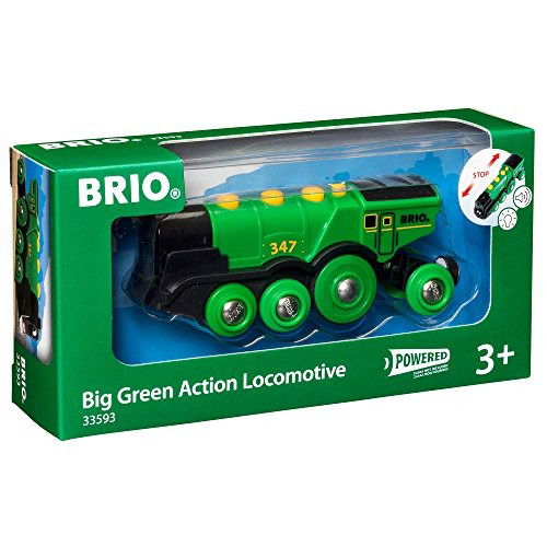 Cover for BRIO  Big Green Action Locomotive 33593 Toys (MERCH) (2012)