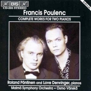 Complete Works For 2 Pian - F. Poulenc - Musik - BIS - 7318590005934 - sunnuntai 9. helmikuuta 2003