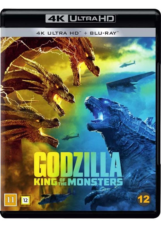 Cover for Godzilla: King Of The Monsters (4K Ultra HD/BD) (2019)