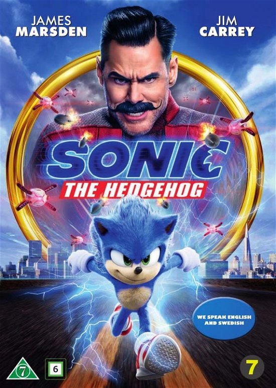 Cover for Sonic The Hedgehog Dvd (DVD) (2020)