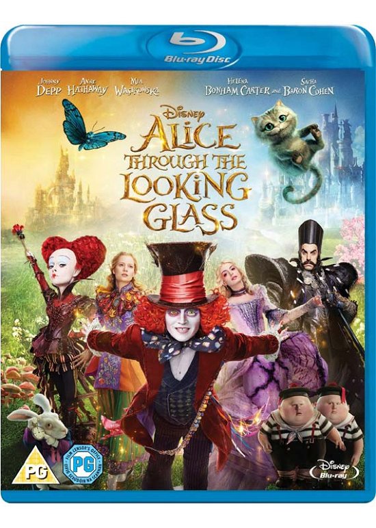Cover for Alice Through The Looking Glass (Blu-ray) (2016)
