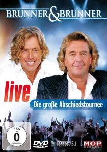 Cover for Brunner &amp; Brunner · Live-Die Grosse Abschieds (DVD) (2013)