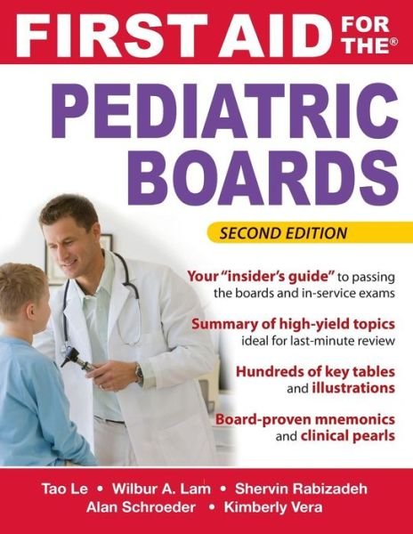 Cover for Tao Le · First Aid for the Pediatric Boards, Second Edition (Paperback Bog) (2010)