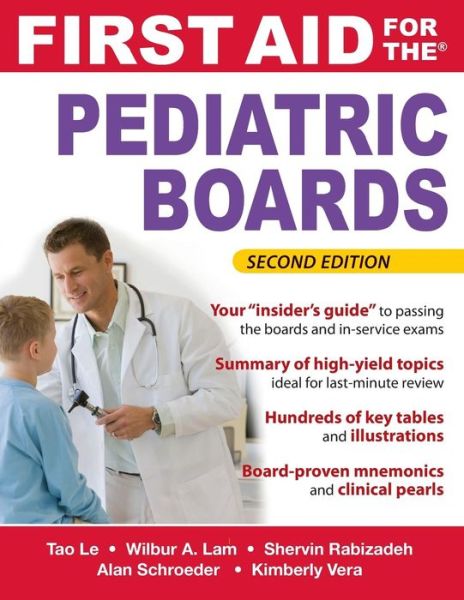 Cover for Tao Le · First Aid for the Pediatric Boards, Second Edition (Paperback Book) (2010)