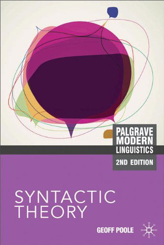 Cover for Geoffrey Poole · Syntactic Theory - Bloomsbury Modern Linguistics (Hardcover Book) (2011)