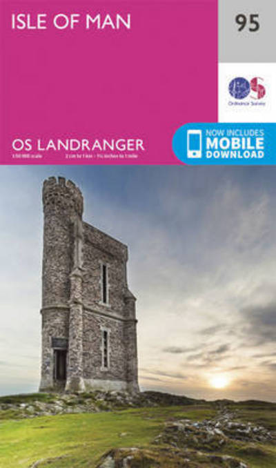 Cover for Ordnance Survey · Isle of Man - OS Landranger Map (Map) [February 2016 edition] (2016)