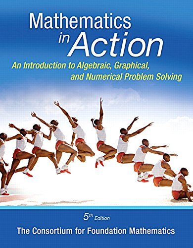Cover for Consortium · Mathematics In Action: An Introduction to Algebraic, Graphical, Numerical (Taschenbuch) (2015)