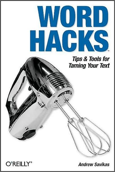 Cover for Andrew Savikas · Word Hacks (Paperback Book) (2004)