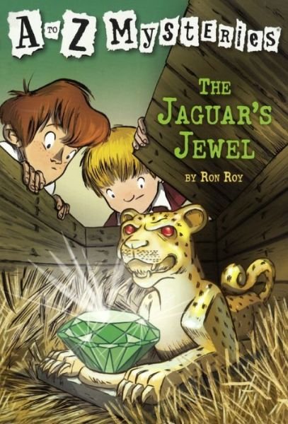 Cover for Ron Roy · The Jaguar's Jewel (Turtleback School &amp; Library Binding Edition) (A to Z Mysteries) (Hardcover Book) [Turtleback School &amp; Library Binding edition] (2000)