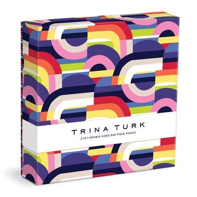 Cover for Galison · Trina Turk 500 Pc Double Sided Puzzle with Shaped Pieces (GAME) (2022)