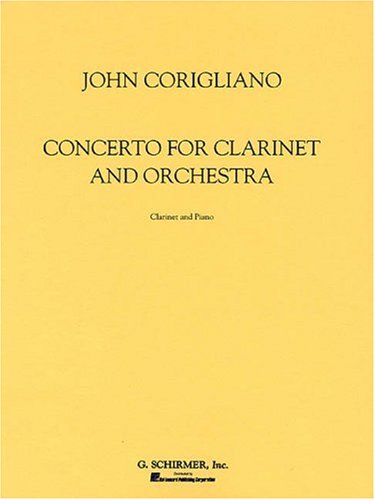 Cover for John Corigliano · Concerto for Clarinet and Orchestra: Clarinet and Piano (Paperback Book) (1993)