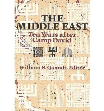 Cover for The Middle East: Ten Years After Camp David (Paperback Book) (1988)