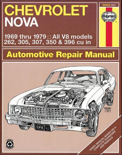 Cover for Haynes Publishing · Chevrolet Nova (69 - 79) (Paperback Book) (1988)