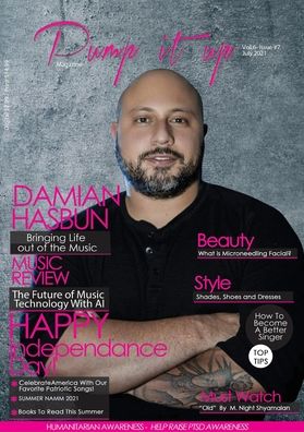 Cover for Anissa Boudjaoui · Pump it up Magazine - Damian Hasbun Bringing Life Out Of The Music (Paperback Book) (2021)